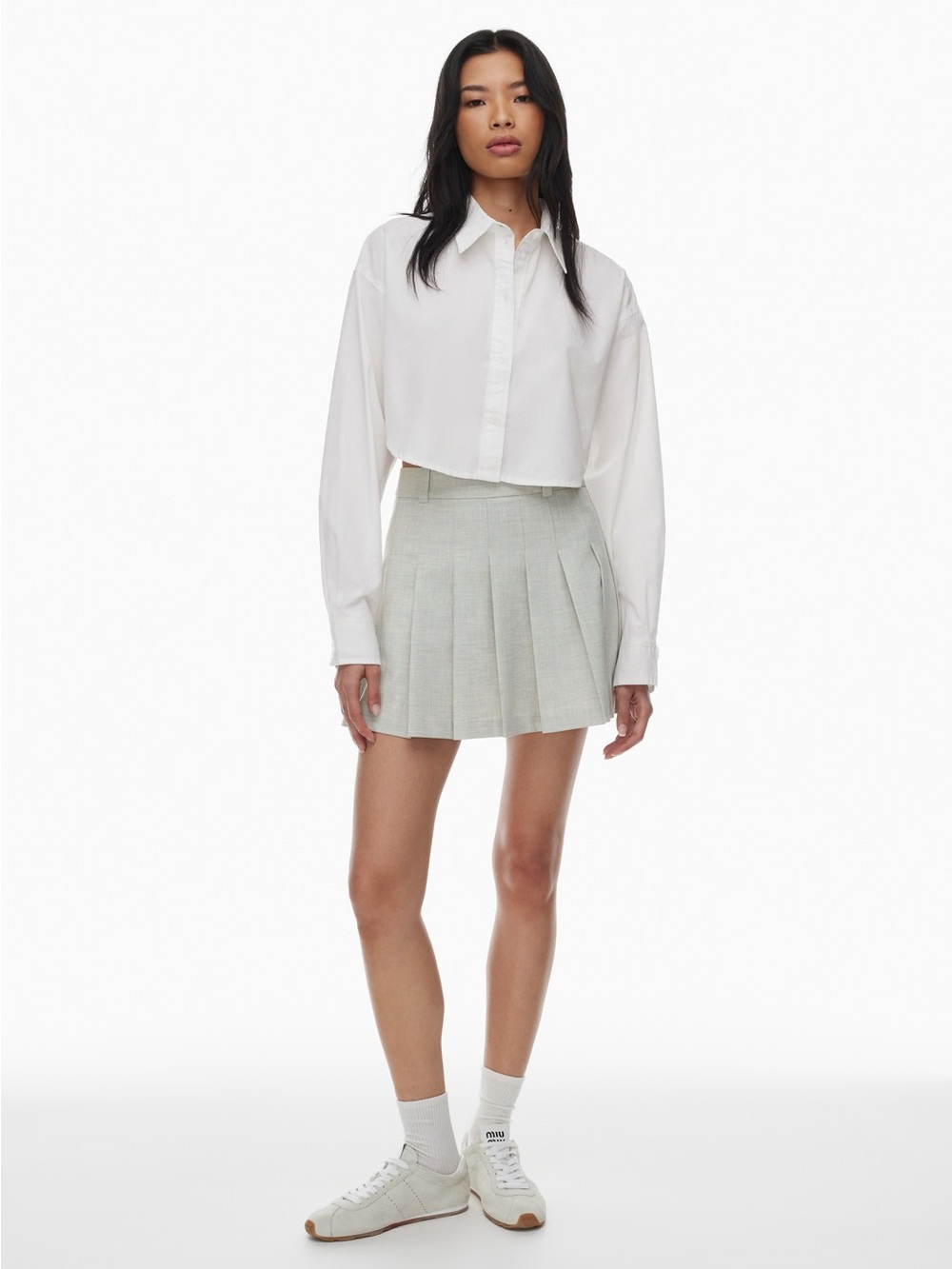 Aritzia | Sunday Best | Poppy Poplin Shirt | White | XS